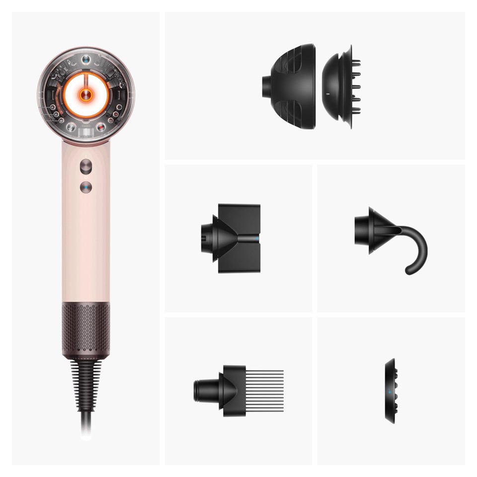 Dyson Supersonic Nural asciuga capelli 1600 W Rosa, Rose Gold