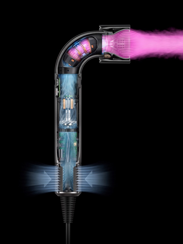 Dyson Supersonic r asciuga capelli 1700 W Rosa, Rose Gold