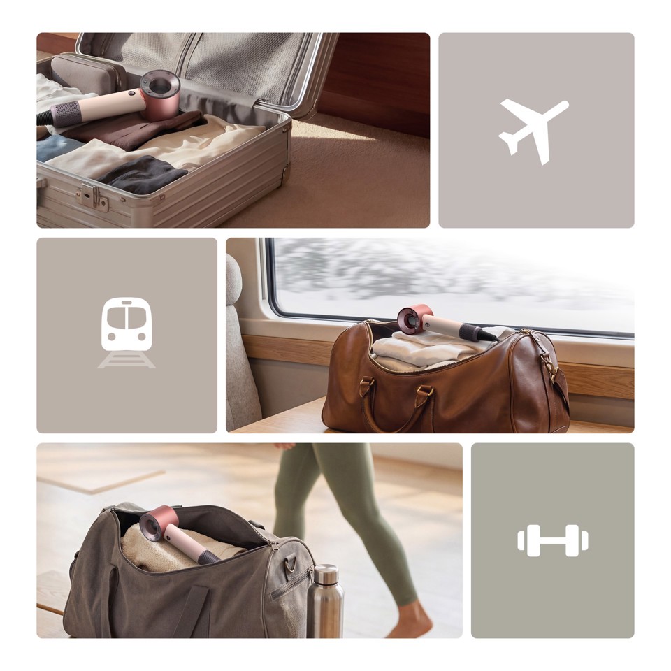 Dyson Supersonic Travel™ Haartrockner asciuga capelli 1220 W Rosa