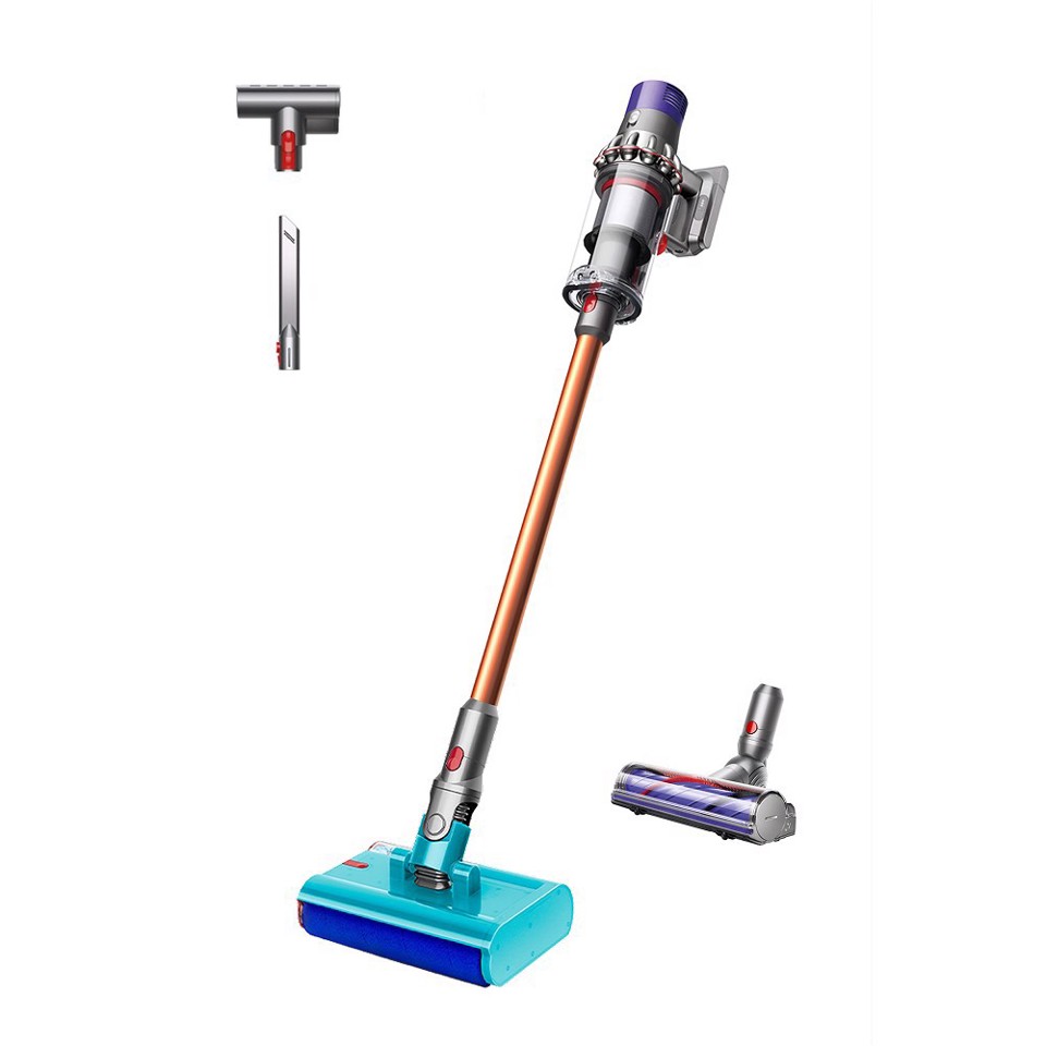 Dyson V10 Submarine Aspirapolvere a bastone 2 in 1 Batteria Secco e bagnato Senza sacchetto 0,76 L Rame, Grigio