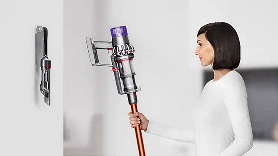 Dyson V10 Submarine Aspirapolvere a bastone 2 in 1 Batteria Secco e bagnato Senza sacchetto 0,76 L Rame, Grigio