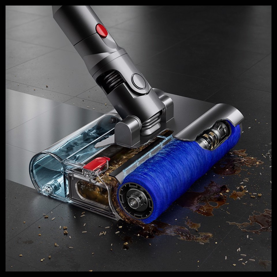Dyson V10 Submarine Aspirapolvere a bastone 2 in 1 Batteria Secco e bagnato Senza sacchetto 0,76 L Rame, Grigio