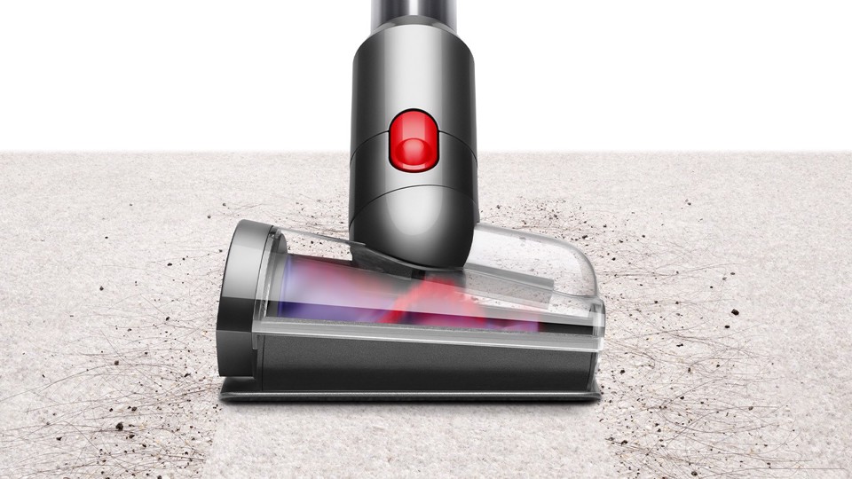 Dyson V15s Detect Submarine Nichel, Giallo Senza sacchetto