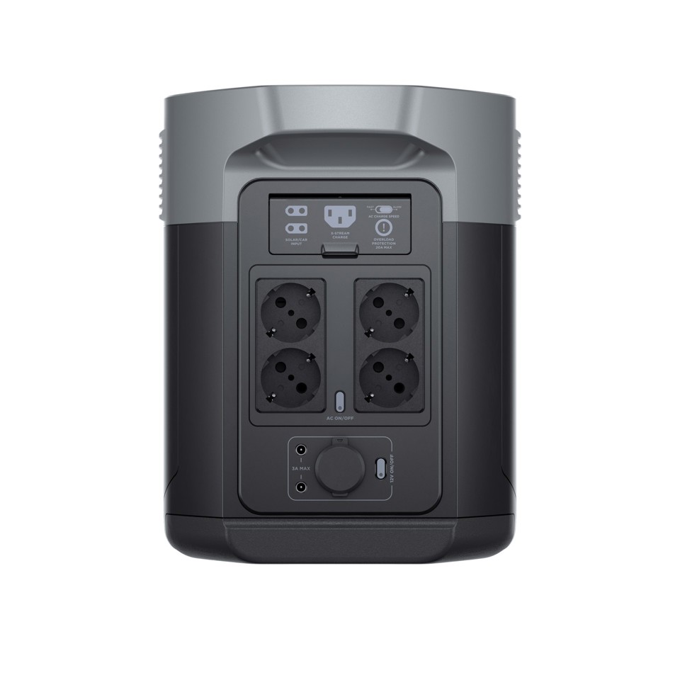 EcoFlow DELTA 2 Max stazione di alimentazione portatile Litio Ferro Fosfato (LiFePo4) 2400 W 23 kg