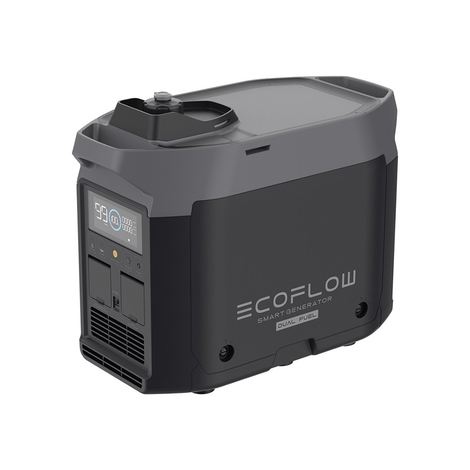 EcoFlow Smart Generator gruppo elettrogeno 1800 W 4 L Benzina Nero