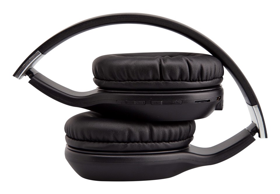 Ekon ECAHEADTVBTK cuffia e auricolare Cuffie Con cavo e senza cavo A Padiglione Musica/Giornaliera Micro-USB Nero