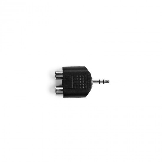 Ekon ECASPLITJACK1M2RCA splitter audio Nero