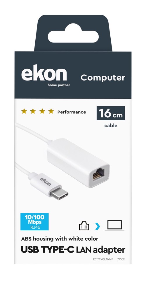 Ekon ECITTYCLANMF scheda di interfaccia e adattatore RJ-45