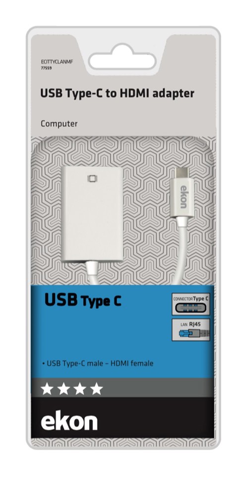 Ekon ECITTYCLANMF scheda di interfaccia e adattatore RJ-45