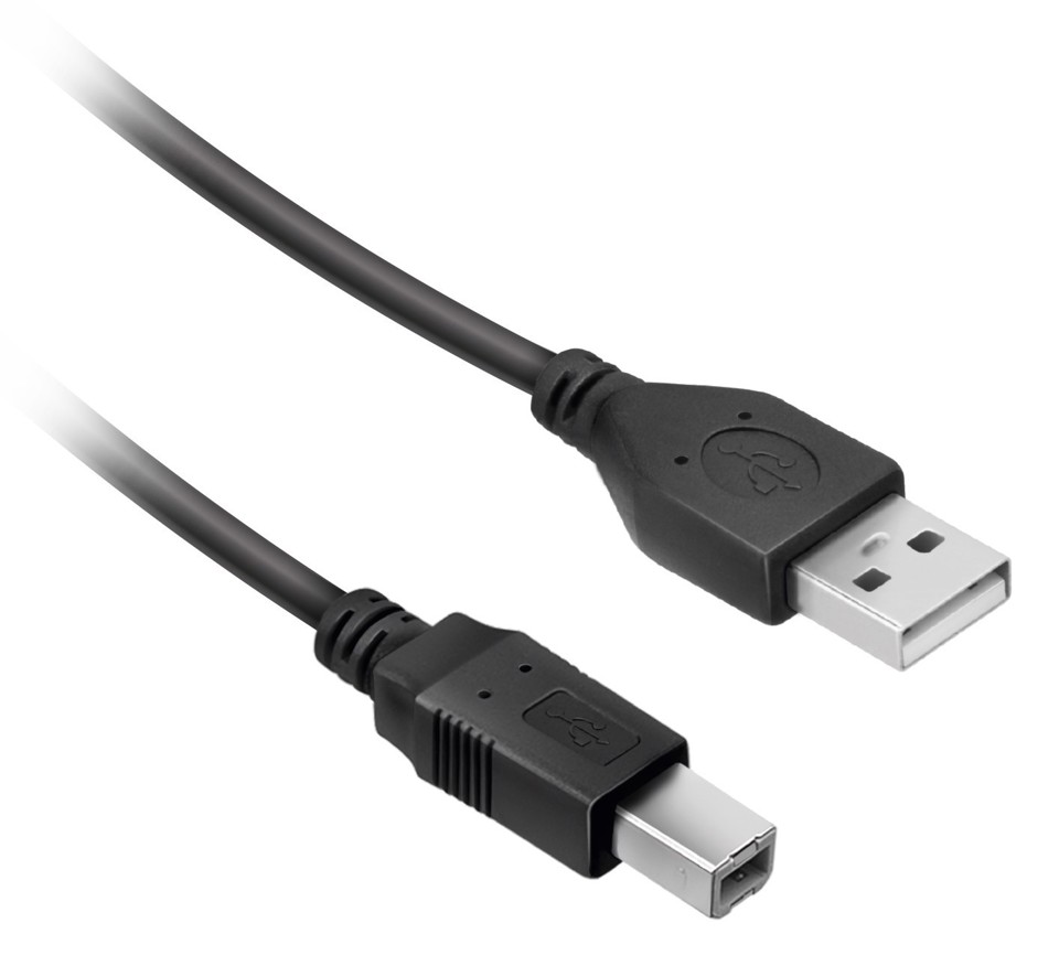 Ekon ECITUSB20AB18MMK cavo USB USB 2.0 1,8 m USB A USB B Nero