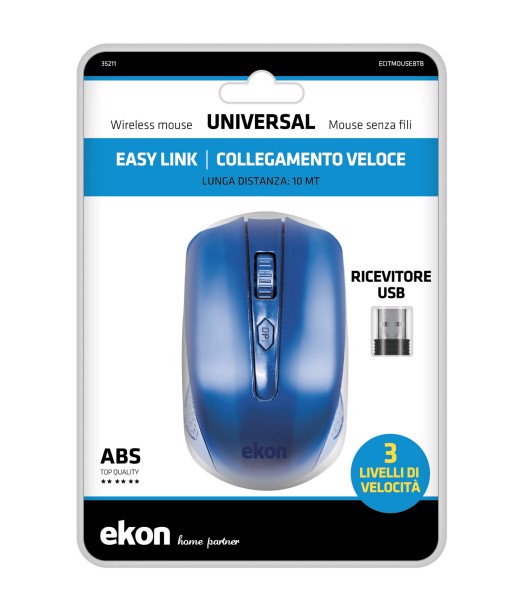 Ekon Mouse Wireless Universale