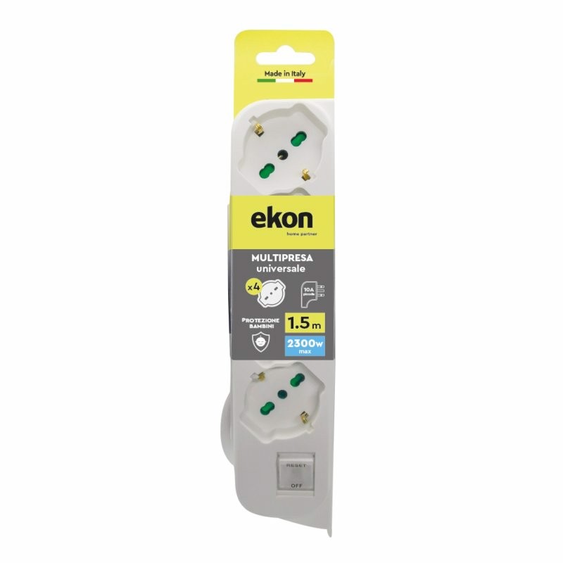 Ekon Multipresa con 4 prese bipasso italo-tedesche