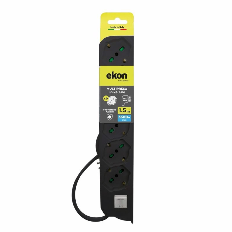 Ekon Multipresa con 6 prese bipasso italo-tedesche