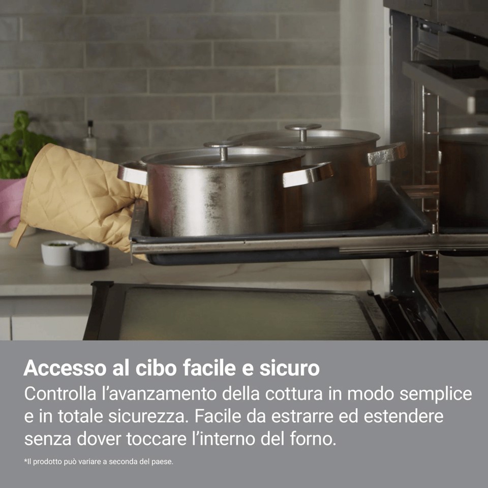 Electrolux Accessori Forno Guida Telescopica Per 2 Livelli Ad Estensione Parziale Per Forni Dotati Di Griglie Laterali All'Interno Della Cavità .Esclusi I Forni 100% Vapore E I Modelli Pirolitici. TR2LV