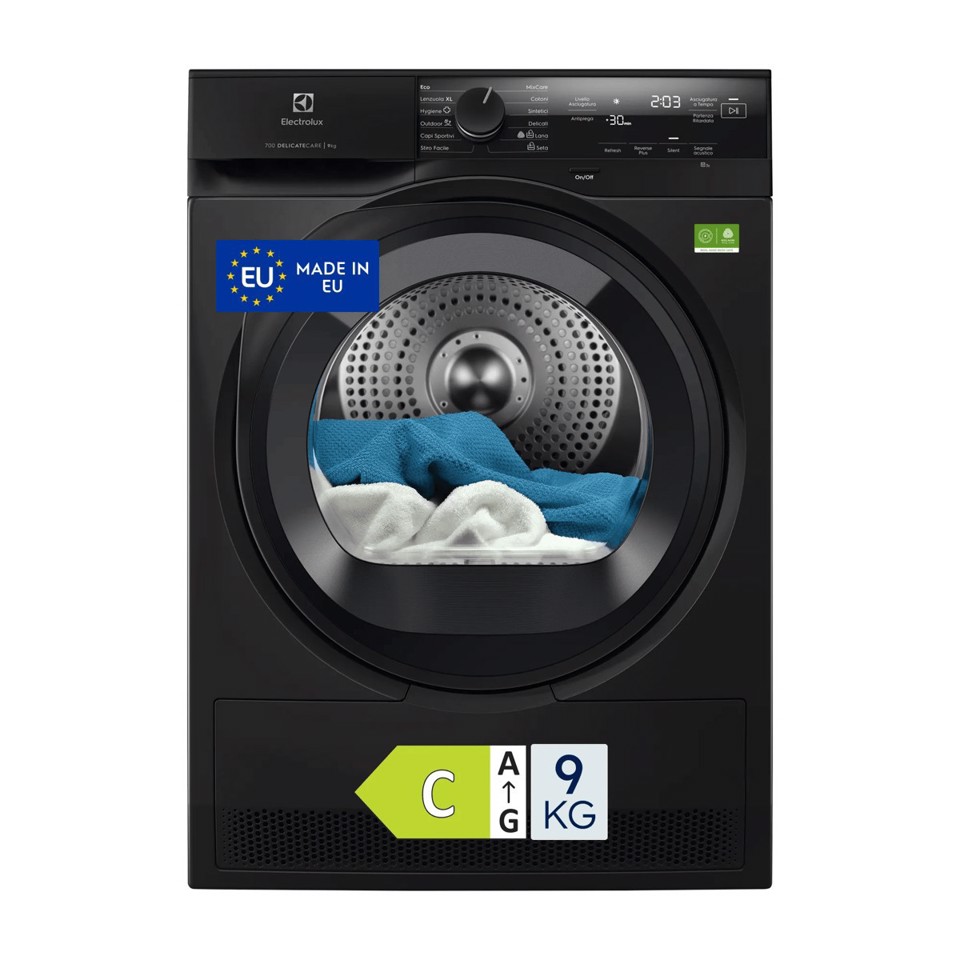 Electrolux Asciugatrice 9 Kg Classe B EW7H49B