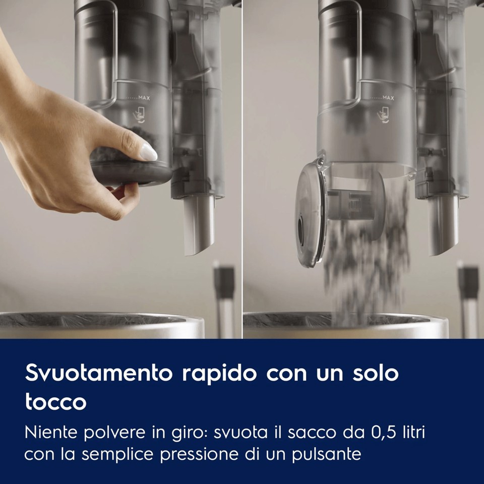 Electrolux Aspirap. A Batteria Ricaricabili Senza Sacco EP61CB21OG
