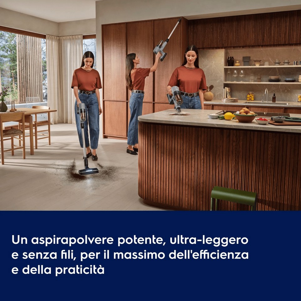 Electrolux Aspirap. A Batteria Ricaricabili Senza Sacco EP72AB21UG