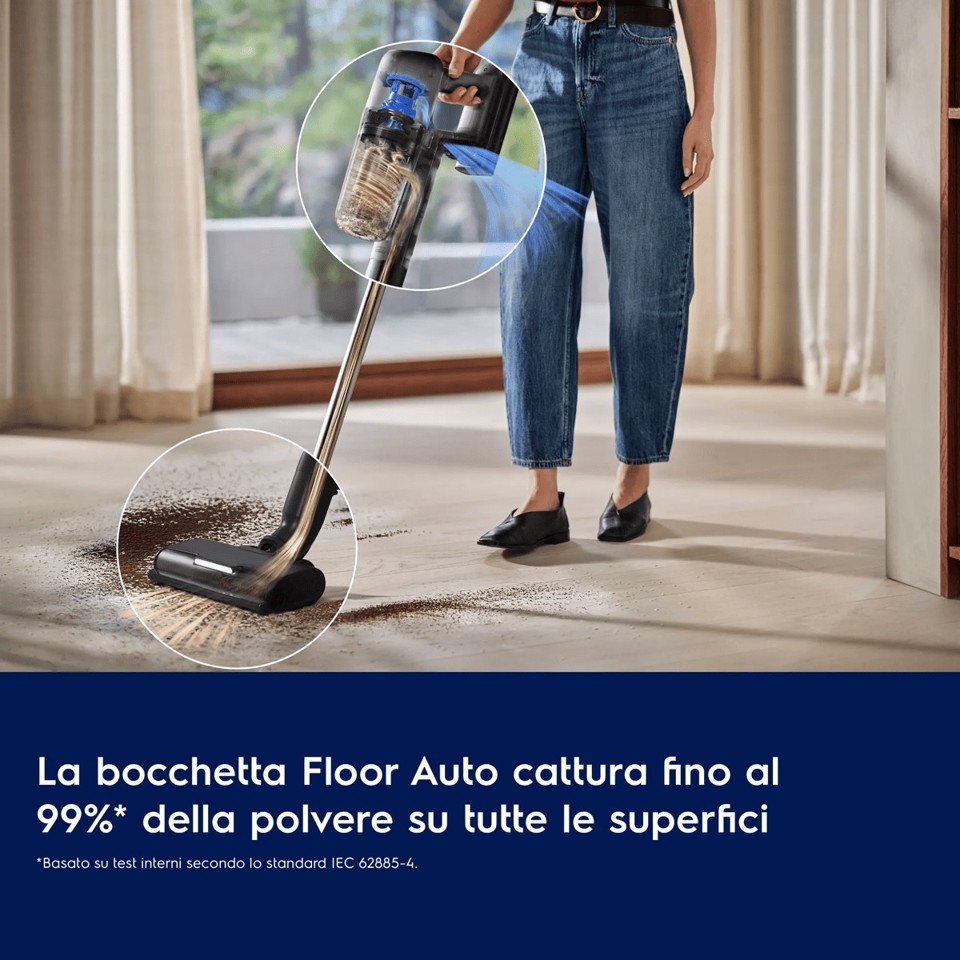 Electrolux Aspirap. A Batteria Ricaricabili Senza Sacco EP72AB21UG
