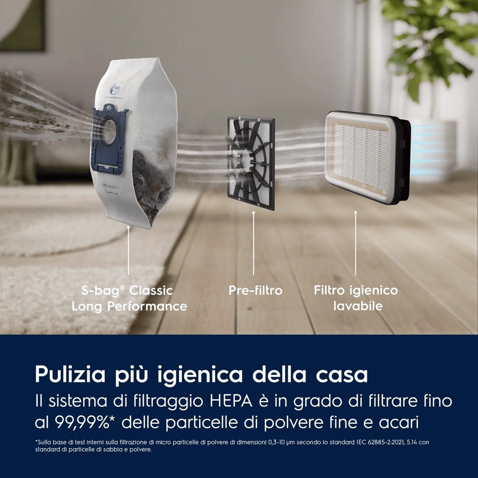 Electrolux Aspirap. A Filo Traini Con Sacco EB51C1DB