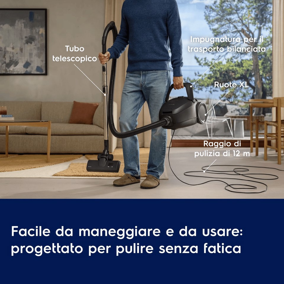 Electrolux Aspirap. A Filo Traini Con Sacco EUSP-2EBR