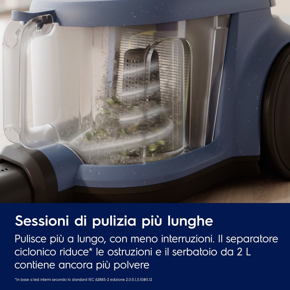 Electrolux ASPIRAP. A FILO TRAINI SENZA SACCO EL51A2UG