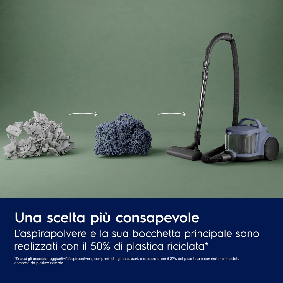 Electrolux ASPIRAP. A FILO TRAINI SENZA SACCO EL51A2UG
