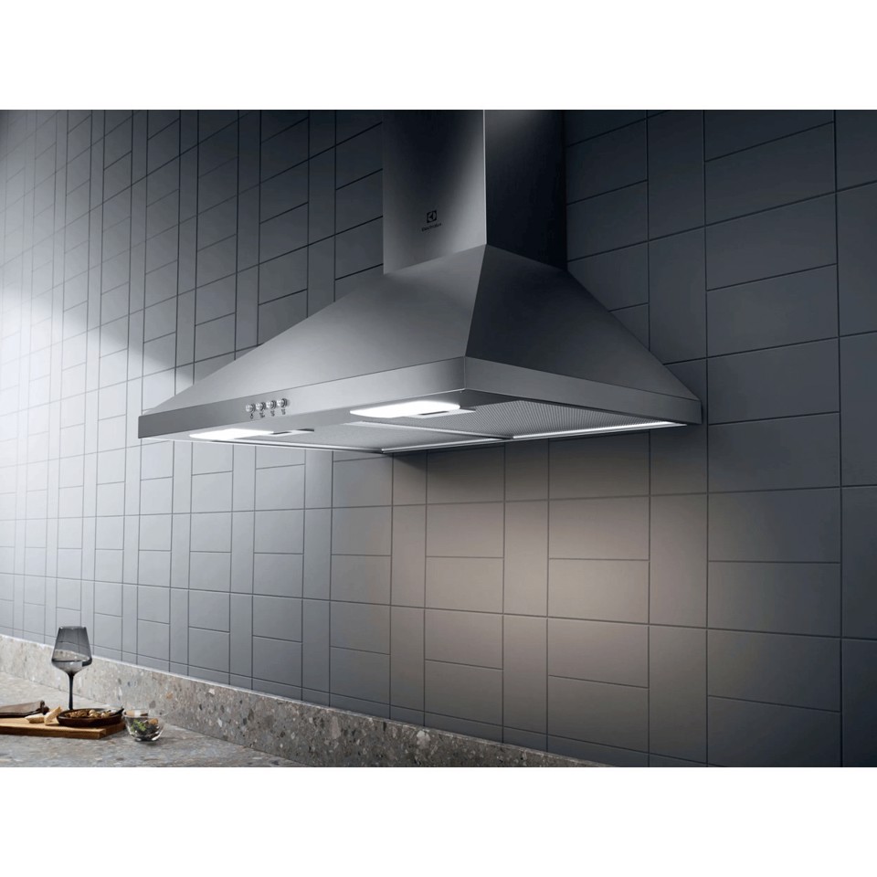 Electrolux Cappa Camino Piramide Classe D 60 Cm LFC316X MADE IN EUROPE