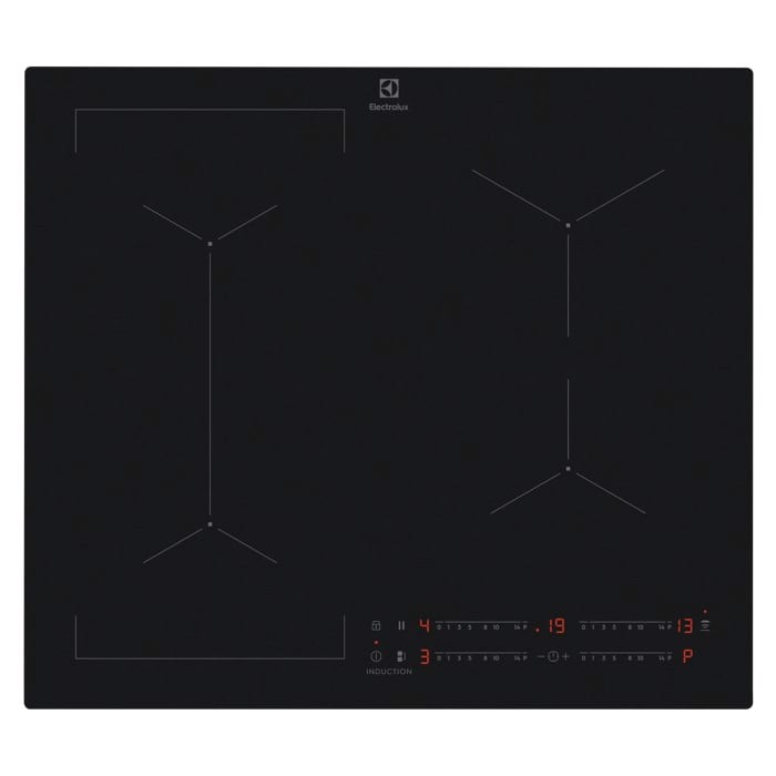 Electrolux CIV63449CT Nero Da incasso 60 cm Piano cottura a induzione 4 Fornello(i)
