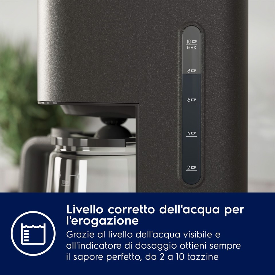 Electrolux E5CM1-6AN Automatica/Manuale Macchina da caffè con filtro 1,375 L