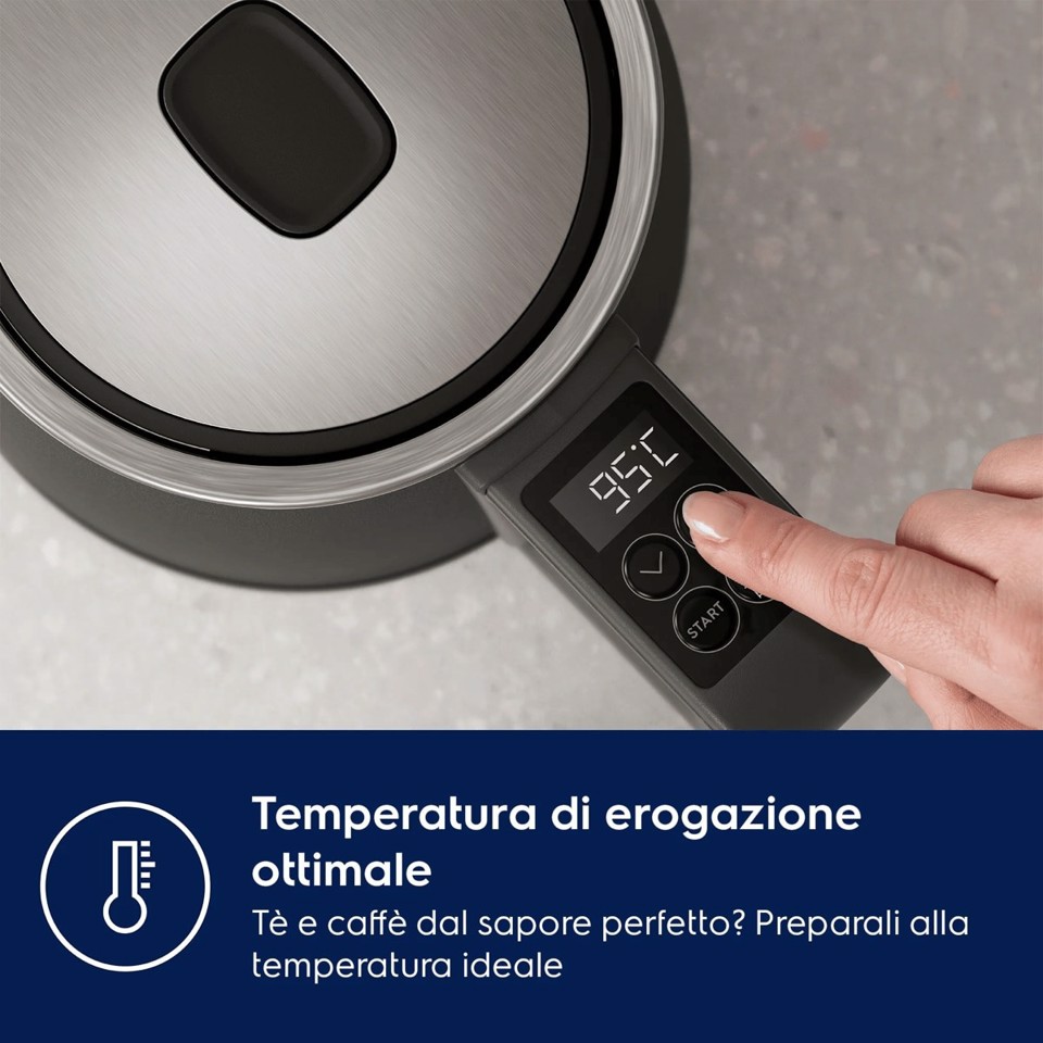 Electrolux E5K1-6AN bollitore elettrico 1,7 L 2400 W Antracite