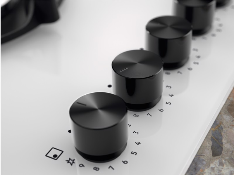 Electrolux EGG75372W piano cottura Bianco Da incasso 75 cm Gas 5 Fornello(i)