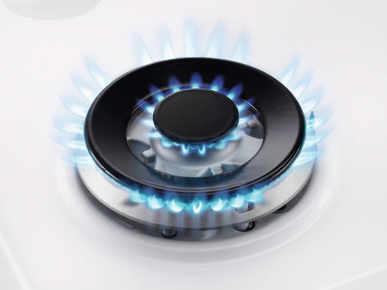 Electrolux EGG75372W piano cottura Bianco Da incasso 75 cm Gas 5 Fornello(i)