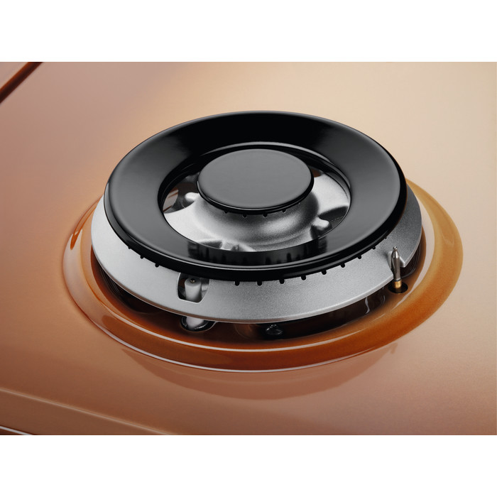 Electrolux EGS6414T piano cottura Ottone Da incasso Gas 4 Fornello(i)