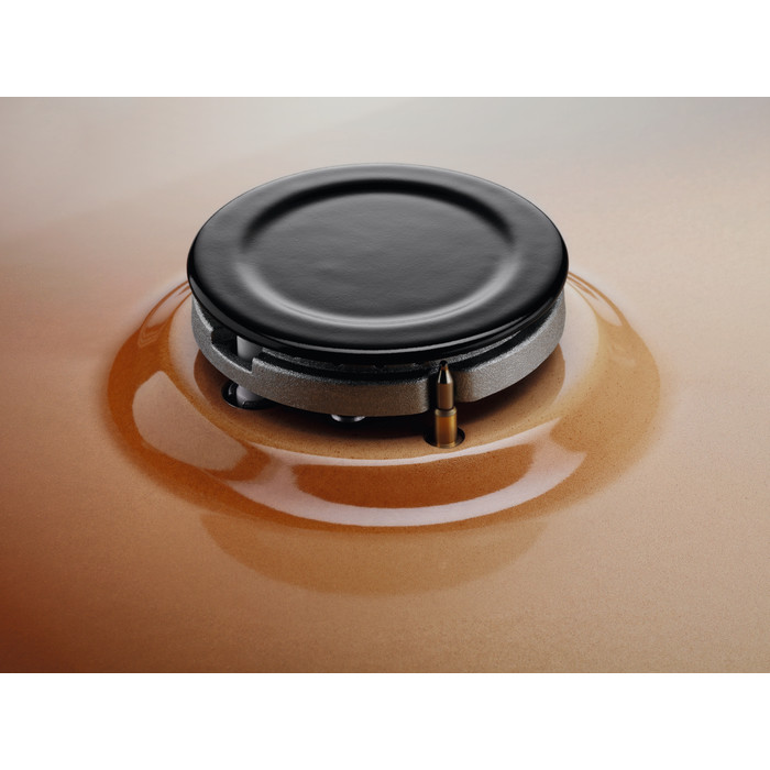 Electrolux EGS6414T piano cottura Ottone Da incasso Gas 4 Fornello(i)