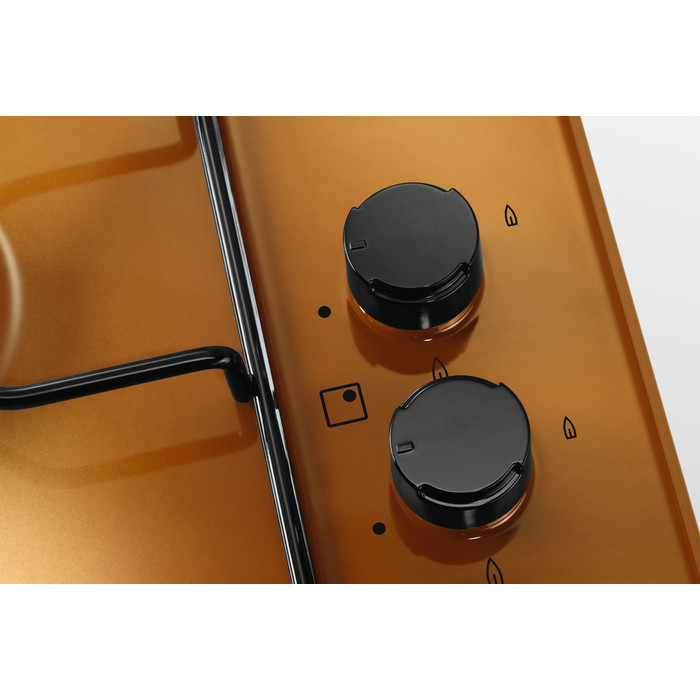 Electrolux EGS6414T piano cottura Ottone Da incasso Gas 4 Fornello(i)