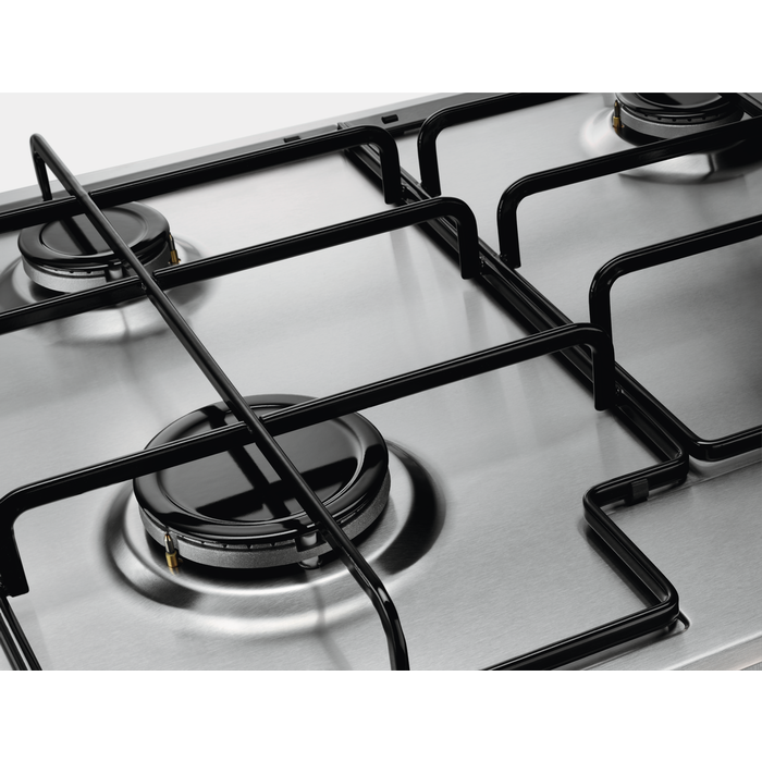 Electrolux EGS6434X piano cottura Acciaio inossidabile Da incasso Gas 4 Fornello(i)