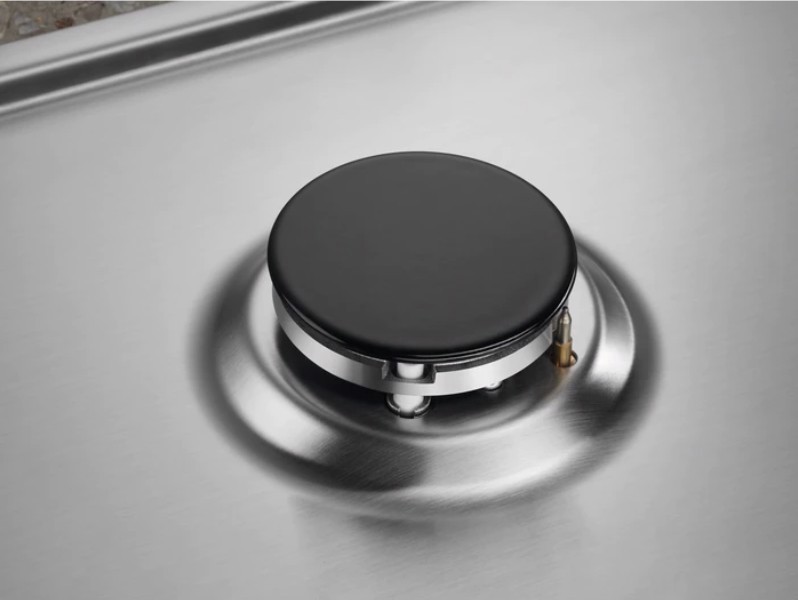 Electrolux EGS64362X piano cottura Acciaio inossidabile Superficie piana 59.5 cm Gas 4 Fornello(i)