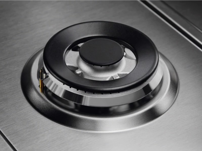 Electrolux EGS64362X piano cottura Acciaio inossidabile Superficie piana 59.5 cm Gas 4 Fornello(i)
