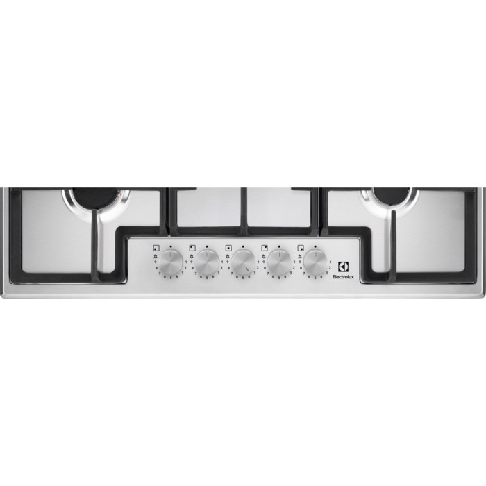 Electrolux EGS75362X Acciaio inossidabile Da incasso 75 cm Gas 5 Fornello(i)