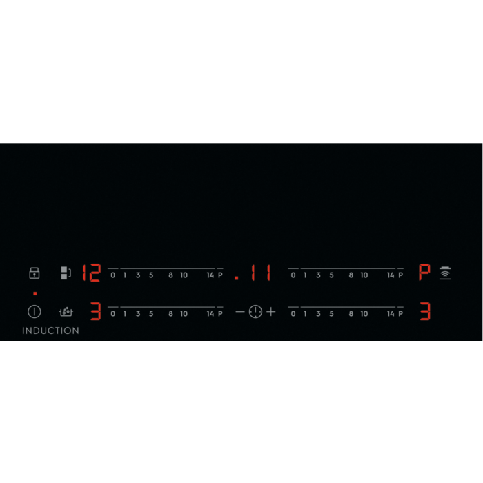 Electrolux EIS62449C Nero Da incasso 60 cm A induzione 4 Fornello(i)