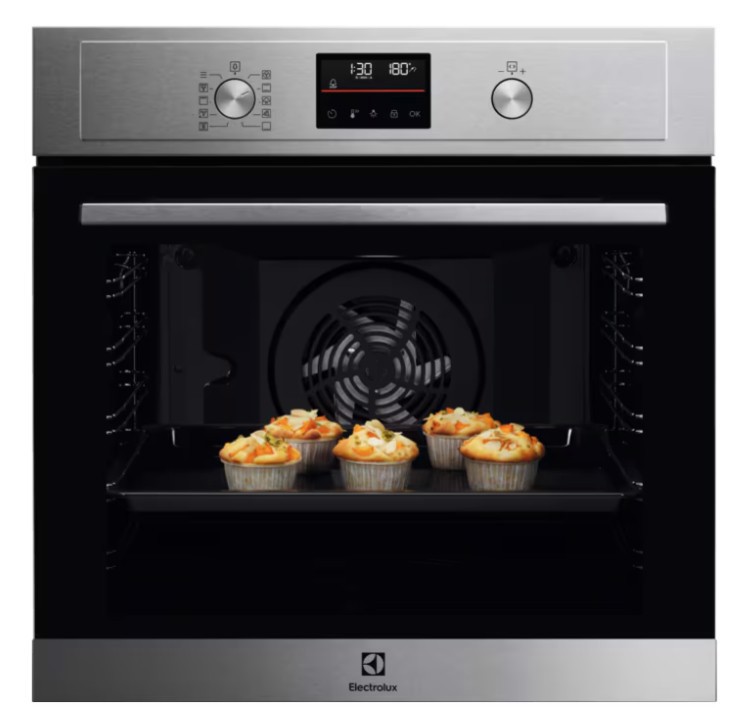 Electrolux EOD4P46TX forno 72 L Nero, Acciaio inox