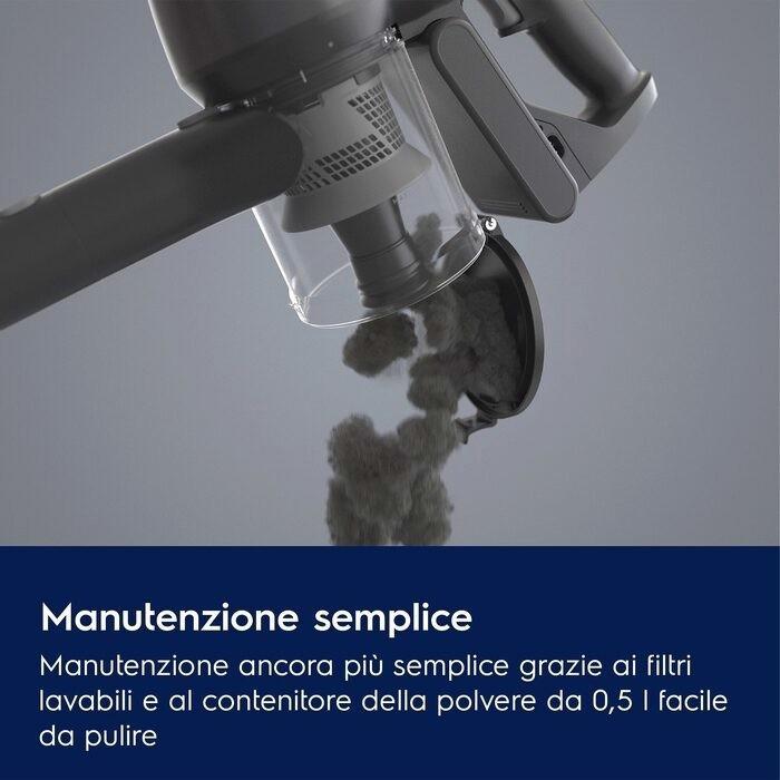 Electrolux EP31CB18IW Scopa senza filo Serie 300 30 min di autonomia