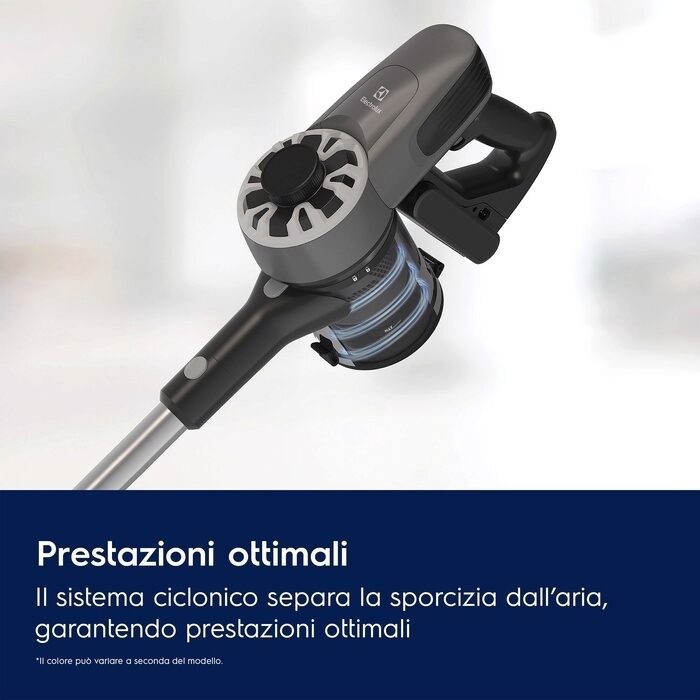 Electrolux EP31CB18IW Scopa senza filo Serie 300 30 min di autonomia