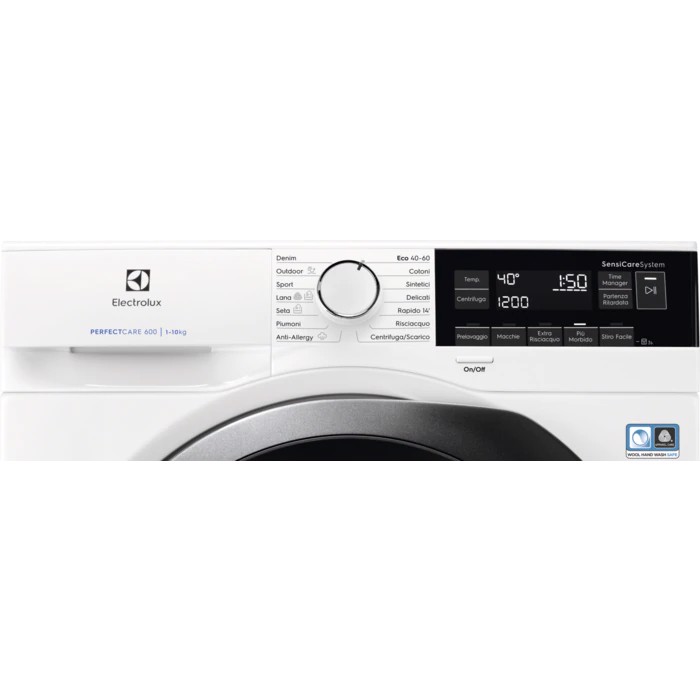 Electrolux EW6F314T lavatrice Caricamento frontale 10 kg 1351 Giri/min A Bianco