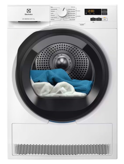 Electrolux EW6H19G asciugatrice Libera installazione Caricamento frontale 9 kg Bianco