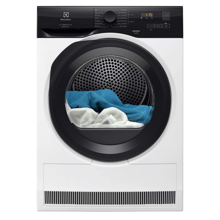 Electrolux EW6H1ZBG9C asciugatrice Libera installazione Caricamento frontale 9 kg Bianco, Nero