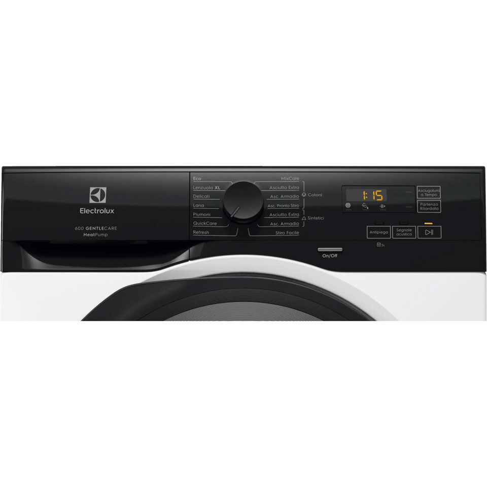 Electrolux EW6H1ZBG9C asciugatrice Libera installazione Caricamento frontale 9 kg Bianco