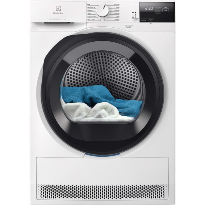 Electrolux EW6H28G asciugatrice Libera installazione Caricamento frontale 8 kg Bianco
