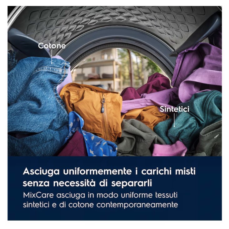 Electrolux EW6H292G asciugatrice Libera installazione Caricamento frontale 9 kg Bianco