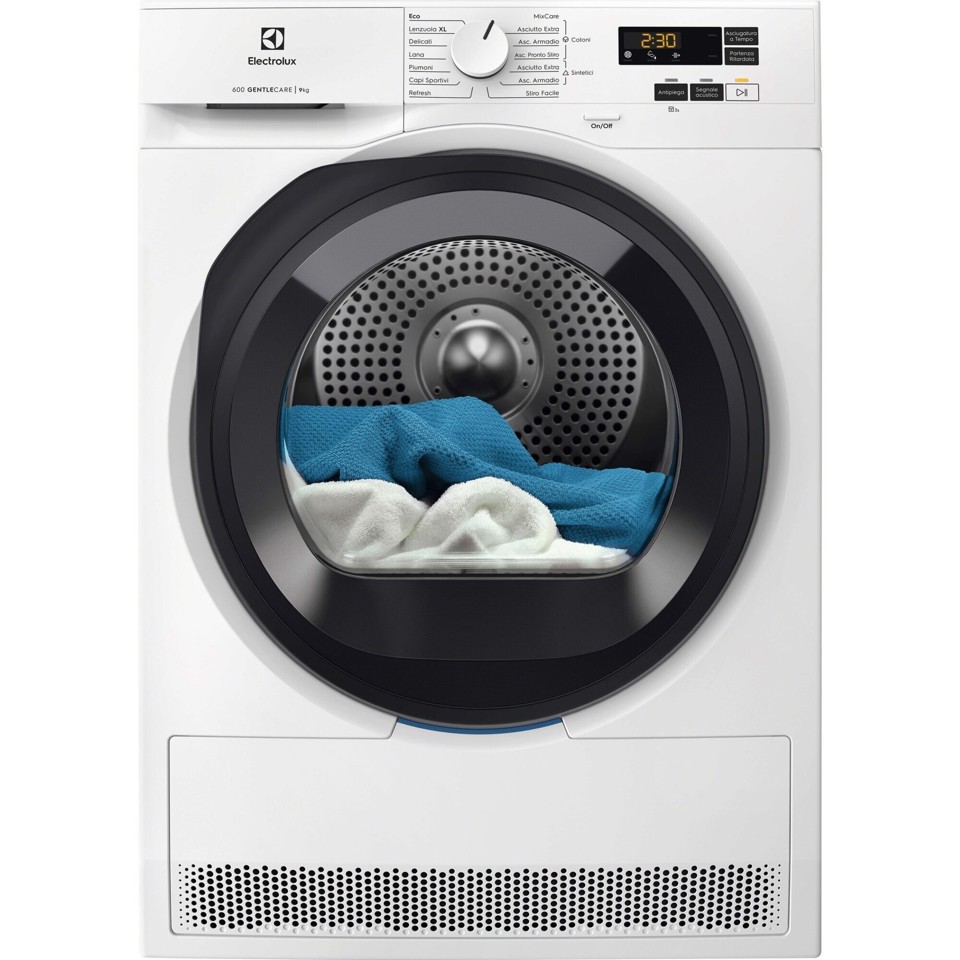 Electrolux EW6HA19G Asciugatrice 600 GentleCare 9 kg
